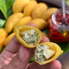 Palmito com alho poró (10un)